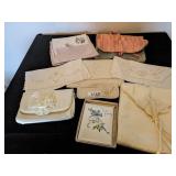 GIFT AND BRIDAL ACCESSORIES SATIN CLUTCH AND