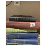 LEATHER BOUND BIBLE, COE THE THE HISTORY OF MAN