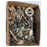 BUTTONS, PINS, LOCK, BELT BUCKLET, ETC.