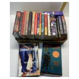 BOOKS INCLUDING FICTION, SELF HELP, HORROR/SCI FI