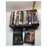 BOOKS INCLUDING FICTION, SELF HELP, HORROR/SCI FI