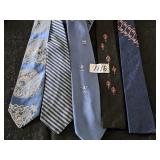 VINTAGE MENï¿½S TIES CIRCA 60S 70S JOS HORNE GIMBEL