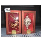 LENOX CHRISTMAS ORNAMENTS, SCOOBY DOO AND JEWELED