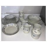 SANGO CHINA DISHES, 2 SUGAR/CREAMER ONE MISSING
