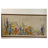 40X21 NEEDLEPOINT FLOWER GARDEN