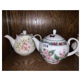 WINDSOR TEA POT AND WORCHESTER HERBS TEA POT