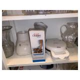 FOOD CHOPPER, WAFFLE MAKER, BLENDER PARTS, WATER