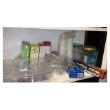 PLASTIC CUPS, CUTLERY, STORAGE BAGS