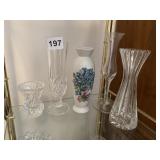 TAKAHASHI BUD VASE, TOOTHPICK HOLDER, VASES