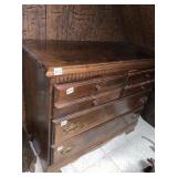 SOLID WOOD 4 DRAWER DRESSER