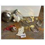 LENOX CHRISTMAS ORNAMENTS