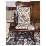SOLID WOOD ROCKING CHAIR WITH PADS