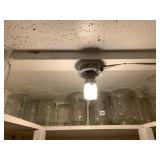 LARGE GLASS CANNING JARS INCLUDING BALL AND ATLAS