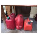 3 GAS CANS