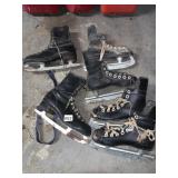 3 PAIRS OF VINTAGE ICE SKATES