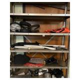 CONTENTS ON SHELF INCLUDING LIFTING STRAPS,