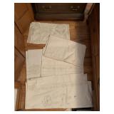 WHITE EMBROIDERED LINENS