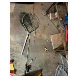 FISHING ROD AND NET, ZEBCO REEL