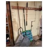 FOLDING RAKE, FOLDING CHAIR, WIDE RAKE, WEED