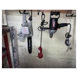 CRAFTSMAN DRILL, 14" CRAFTSMAN CHAIN SAW
