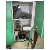 GLASS OIL LAMP BASE, GUTTER MESH, CANDLE HOLDERS,