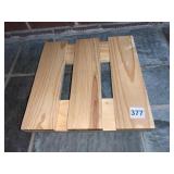 ROLLING PLANT STAND AND JOHN DEERE WALL CLOCK