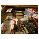 PLAYING CARDS, CHOW TEA, HAND MIRROR, COASTERS,