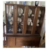 SAGA BY BROYHILL MCM CHINA CABINET, 2 PIECE, 2
