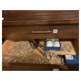 DEVILED EGG PLATE, SERVING UTENSILS, ROYAL