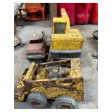 NYLINT BACKHOE AND BULLDOZER, HUBLEY MADE IN THE