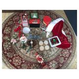 CHRISTMAS DECORATIONS, DECORATIVE PLATES, SOAPS,