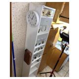 13X9.5X71.5 WHITE MULTIPURPOSE SHELVING