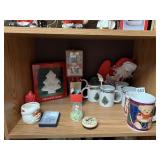 SANTA MUG, WENDEL AUGUST ORNAMENT, CHRISTMAS MUGS