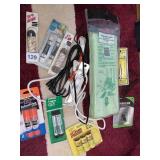 SHOELACES, VACUUM BAGS, FLY STRIPS, ETC.