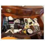 ASPEN COLOGNE, CALCULATORS, BOW TIE, OLD CAR