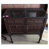 ANTIQUE COLUMBIA GRANOLA HAND CRANK STEREO WITH