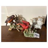 BIRD FIGURINES