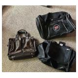 SAMSONITE DUFFLE BAG, IUP DUFFLE BAG, LEATHER