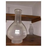 HURRICANE GLOBES, LARGER 4" BOTTOM OPENING, MILK