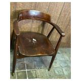 EICHENLAUB SOLID WOOD DESK CHAIR