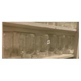 LARGE GLASS CANNING JARS INCLUDING LAMB, ATLAS,