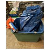 NEW GAS PORTABLE OUTDOOR GRILL, CORD WINDER