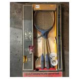 BADMINTON GAME SET IN OB