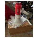 BINS WITH OUT LIDS, TARPS, FLASHLIGHT