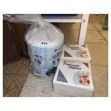 PAPER PLATES AND NAPKINS