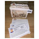 GOLD MEDAL FLOUR RECIPE BOX FILLED WITH RECIPES