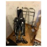 MANUAL WHEELCHAIR AND WALKER