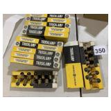GE TRUCK LAMP BULBS 13 TOTAL