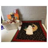 CHRISTMAS HANGER, TRIVIAL PURSUIT, LOTION AND