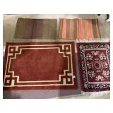 THROW RUGS AND DOOR MATS